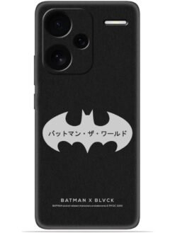 Batman logo Soft Mobile Cover for Xiaomi Redmi Note 13 Pro Plus (5G)