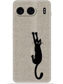 Black cat design Soft Mobile Cover for Oneplus Nord 4 (5G)