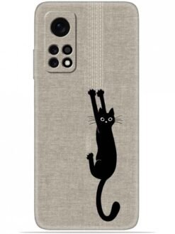 Black cat design Soft Mobile Cover for Xiaomi Mi 10T (5G)