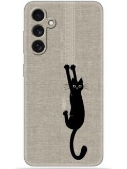 Black cat design Soft Mobile Cover for Samsung Galaxy S24 (5G)