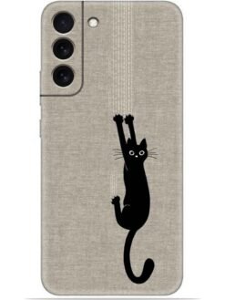 Black cat design Soft Mobile Cover for Samsung Galaxy S22 (5G)