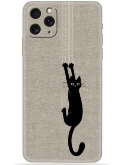 Black cat design Soft Mobile Cover for Apple Iphone 11 Pro Max