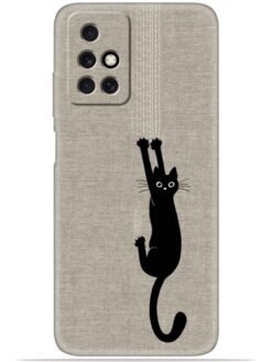 Black cat design Soft Silicone Mobile Case for Xiaomi Redmi 10 Prime (2022)