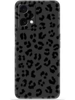 Black leopard print Soft Mobile Cover for Oneplus Nord Ce 2 Lite (5G)