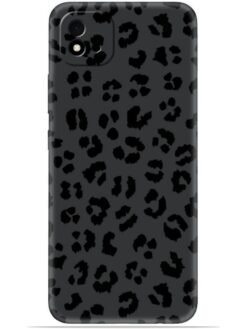 Black leopard print Soft Mobile Cover for Realme C20