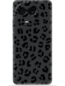 Black leopard print Soft Mobile Cover for Realme C67 (5G)