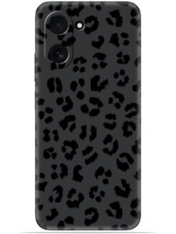 Black leopard print Soft Mobile Cover for Realme C33