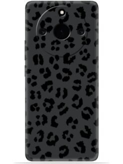 Black leopard print Soft Mobile Cover for Realme Narzo 60 Pro (5G)