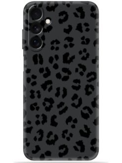 Black leopard print Soft Mobile Cover for Samsung Galaxy A15 (5G)