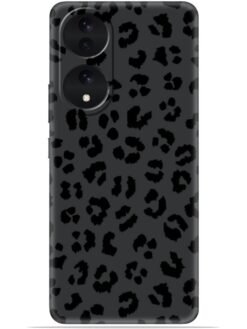 Black leopard print Soft Mobile Cover for Vivo Y100 (5G)/Y100A (5G)