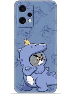 Blue tom and jerry Soft Mobile Cover for Oneplus Nord Ce 2 Lite (5G)