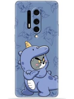 Blue tom and jerry Soft Mobile Cover for Oneplus 8 Pro