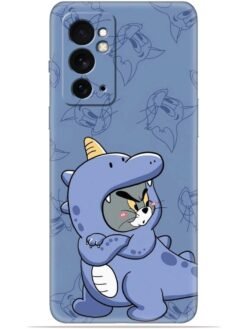 Blue tom and jerry Soft Mobile Cover for Oneplus 9RT (5G)