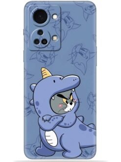 Blue tom and jerry Soft Mobile Cover for Oneplus Nord 2T (5G)