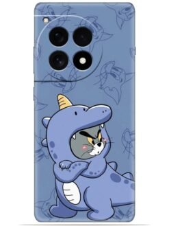 Blue tom and jerry Soft Mobile Cover for Oneplus 12R (5G)