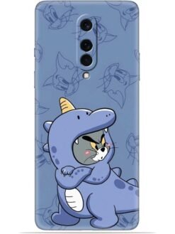 Blue tom and jerry Soft Mobile Cover for Oneplus 8