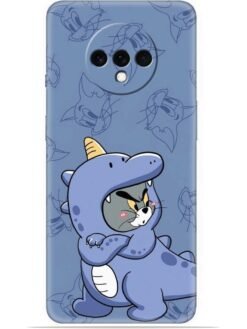 Blue tom and jerry Soft Mobile Cover for Oneplus 7T