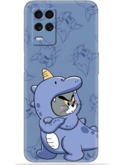 Blue tom and jerry Soft Mobile Cover for Realme 9 (5G)