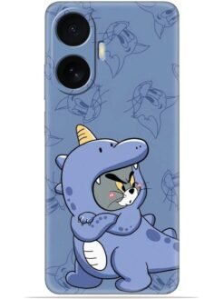 Blue tom and jerry Soft Mobile Cover for Realme Narzo N55