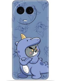 Blue tom and jerry Soft Mobile Cover for Realme C67 (5G)
