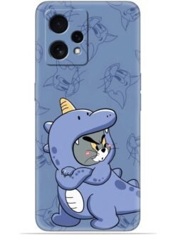 Blue tom and jerry Soft Mobile Cover for Realme 9 (4G)