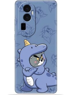 Blue tom and jerry Soft Mobile Cover for Oppo Reno 10 Pro Plus (5G)