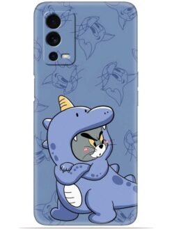 Blue tom and jerry Soft Mobile Cover for Oppo A55