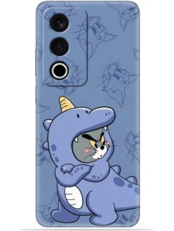 Blue tom and jerry Soft Mobile Cover for Oppo A3 Pro (5G)