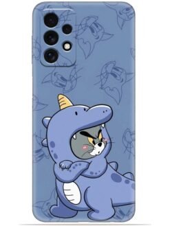Blue tom and jerry Soft Mobile Cover for Samsung Galaxy A23