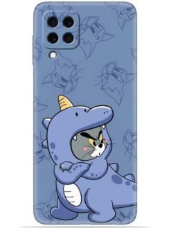 Blue tom and jerry Soft Mobile Cover for Samsung Galaxy A22 (4G)