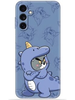 Blue tom and jerry Soft Mobile Cover for Samsung Galaxy F54 (5G)