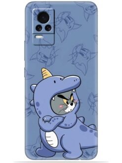 Blue tom and jerry Soft Mobile Cover for Vivo V20