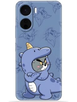 Blue tom and jerry Soft Mobile Cover for Vivo Y56 (5G)