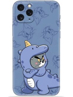 Blue tom and jerry Soft Mobile Cover for Apple Iphone 11 Pro