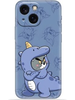 Blue tom and jerry Soft Mobile Cover for Apple Iphone 13 Mini