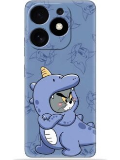 Blue tom and jerry Soft Mobile Cover for Tecno Spark 10 Pro