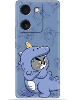 Blue tom and jerry Soft Mobile Cover for Vivo Y300 Plus (5G)