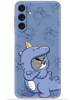 Blue tom and jerry Soft Silicone Mobile Case for Samsung galaxy A24 (5G)