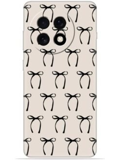 Bow design Soft Silicone Mobile Case for Oneplus 13R (5G)