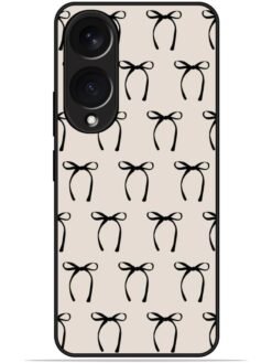 Bow design Glossy Metal TPU Phone Cover for Vivo Y17S