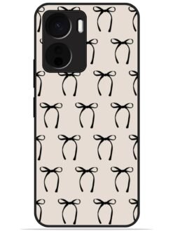 Bow design Glossy Metal TPU Phone Cover for Vivo Y56 (5G)