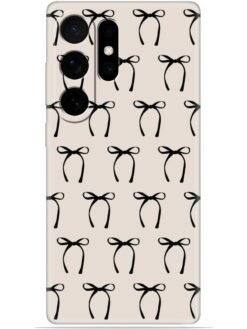 Bow design Soft Mobile Cover for Samsung Galaxy S25 Ultra