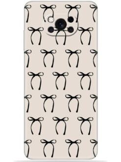 Bow design Soft Mobile Cover for Poco X3 Pro