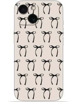 Bow design Soft Mobile Cover for Apple Iphone 15 Plus