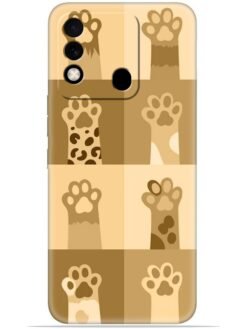 Cat legs design Soft Silicone Mobile Case for Tecno Spark 8