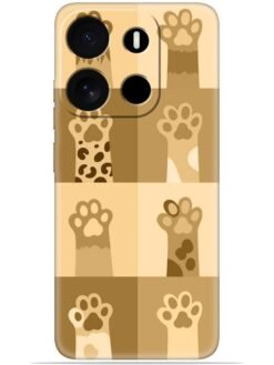 Cat legs design Soft Silicone Mobile Case for Tecno Spark Go (2023)