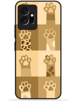 Cat legs design Glossy Metal TPU Phone Cover for Vivo T1 (5G)