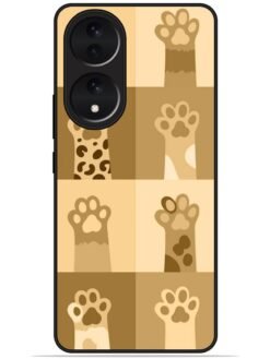 Cat legs design Glossy Metal TPU Phone Cover for Vivo Y100 (5G)/Y100A (5G)