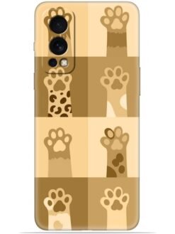 Cat legs design Soft Mobile Cover for Oneplus Nord 2 (5G)