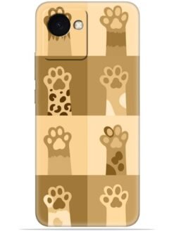 Cat legs design Soft Mobile Cover for Realme C30/C30S